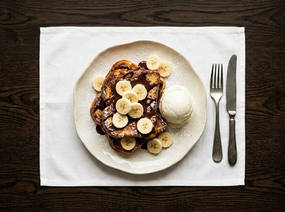 チョコフレンチトースト