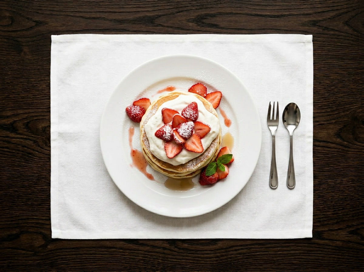 いちごパンケーキ